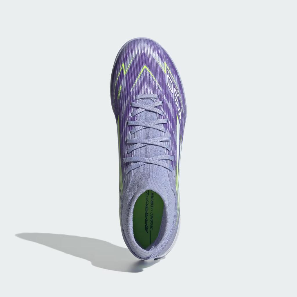 JI0014 Adidas F50 Sparkfusion League Turf Boots Violet Tone (Women's)