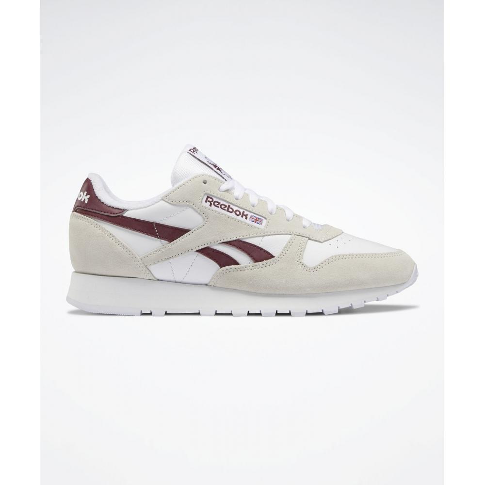 

Reebok Классический кожаный кремовый бордовый GX8749