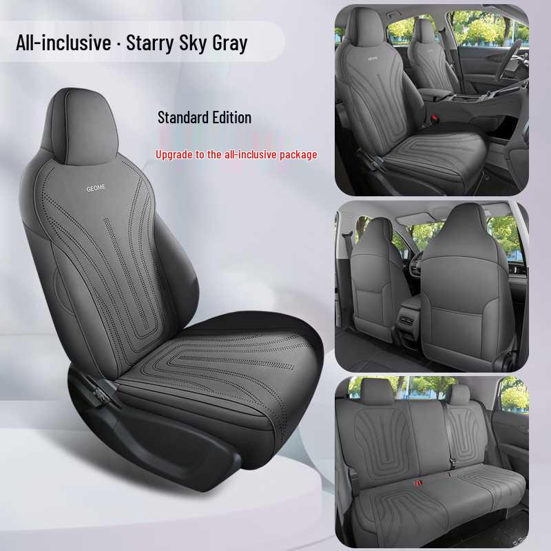 Star Wish 2625 Universal Perforated Leather Seat Cover - Full Coverage, Breathable, Four Seasons Use