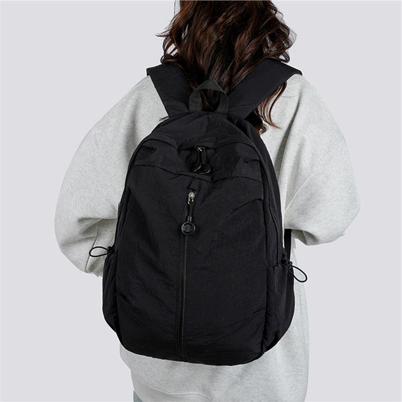 Schoolbag1011 new simple and lightweight student schoolbag for men and women to work commuting business travel backpack travel bag large capacity