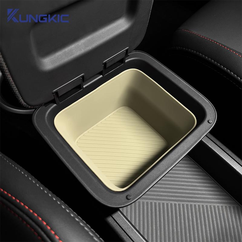 For MINI Countryman U25 2024 2025 Silicone Car Central Armrest Storage Box Content Center Console Accessories