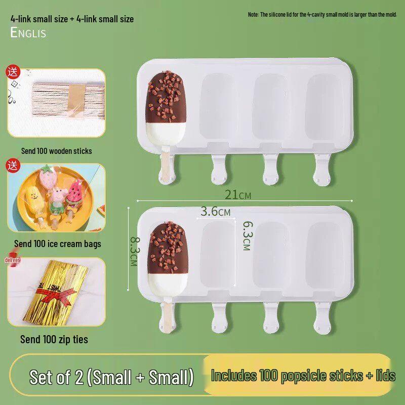Silicone Popsicle & Ice Cream Mold