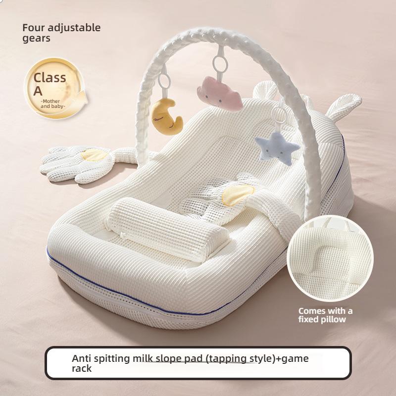 Anti-vomiting Nursing Pads Slope Mat Newborn Spill-proof Choking Milk Bed Middle Bed