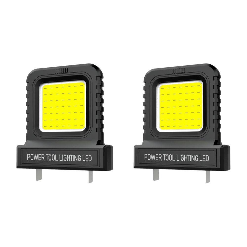 14W Mini LED Work Light 20-21V 14W Inspection Light LED Camping Lantern Long-Lasting Strong Bright Spotlight with 2 Modes