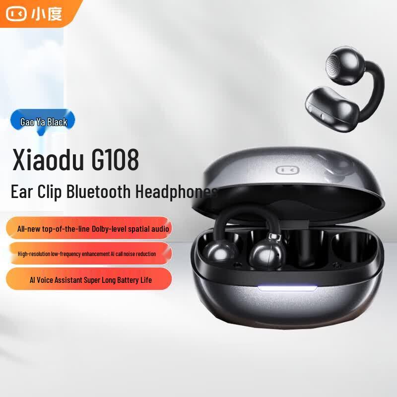 Xiao Du G108 AI Smart Ear-Clip Sports Bluetooth Headphones