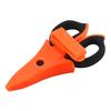 Outdoor Fishing Scissors with Serrated Blades for Line and Lead Cutting, PE Carbon Fiber Special Gear.