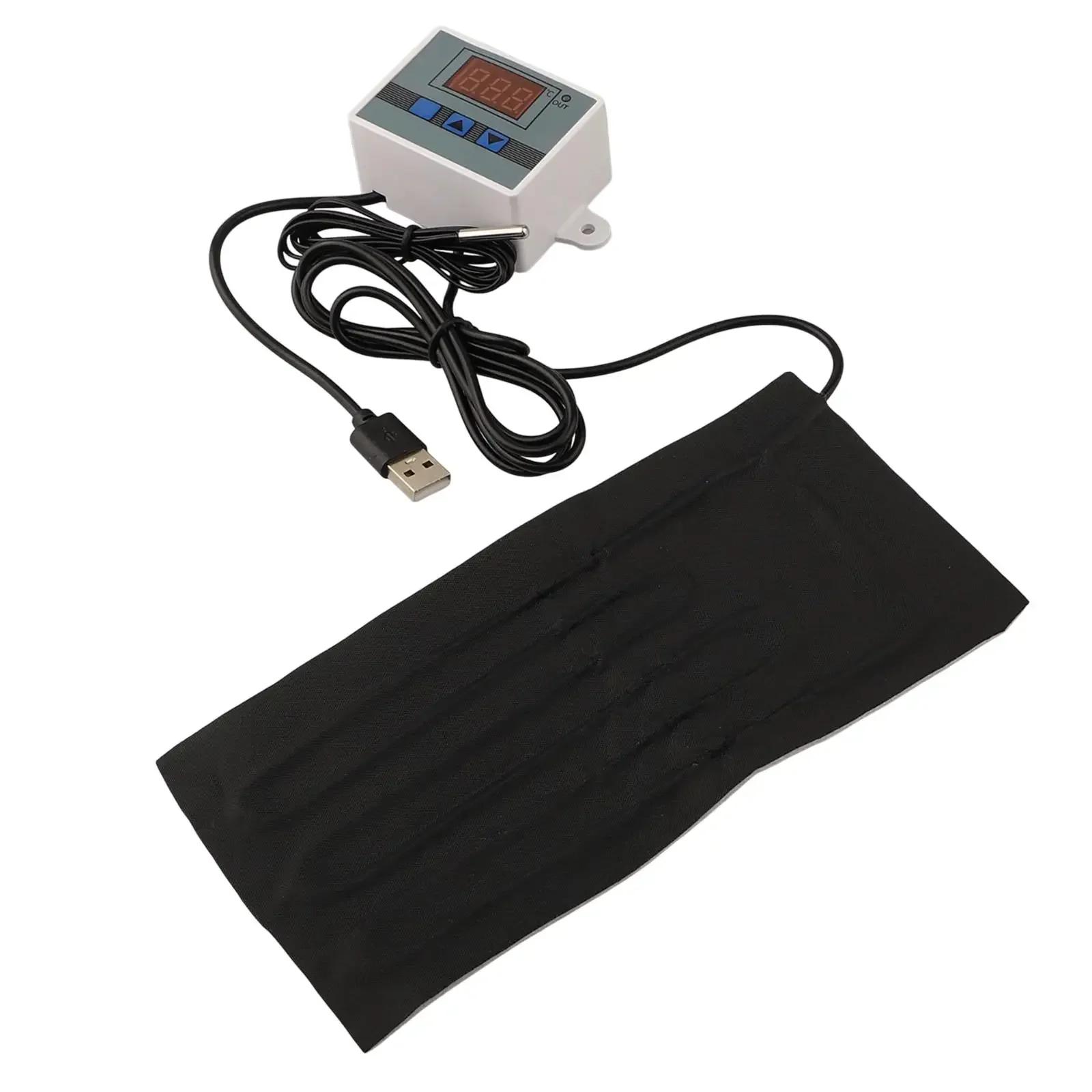 For Cats Constant Temperature Pad Pet Heating Pad Home Use Pet Comfort Quick Heating Pet Blanket Efficient Heating Pad
