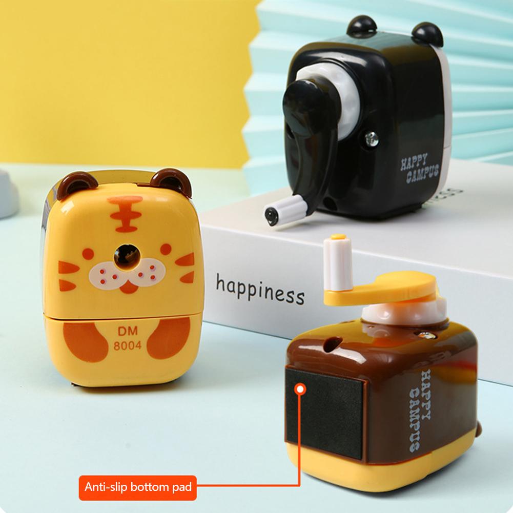 Animal Shaped Cartoon Panda Tiger Pencil Sharpener Kids School Sipplies Home Office Desktop