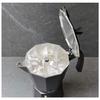 Cafetière à expresso - Ibili - Bahia - Aluminium noir - 1 tasse - 50 ml