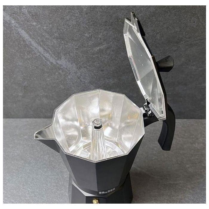Cafetière à expresso - Ibili - Bahia - Aluminium noir - 1 tasse - 50 ml
