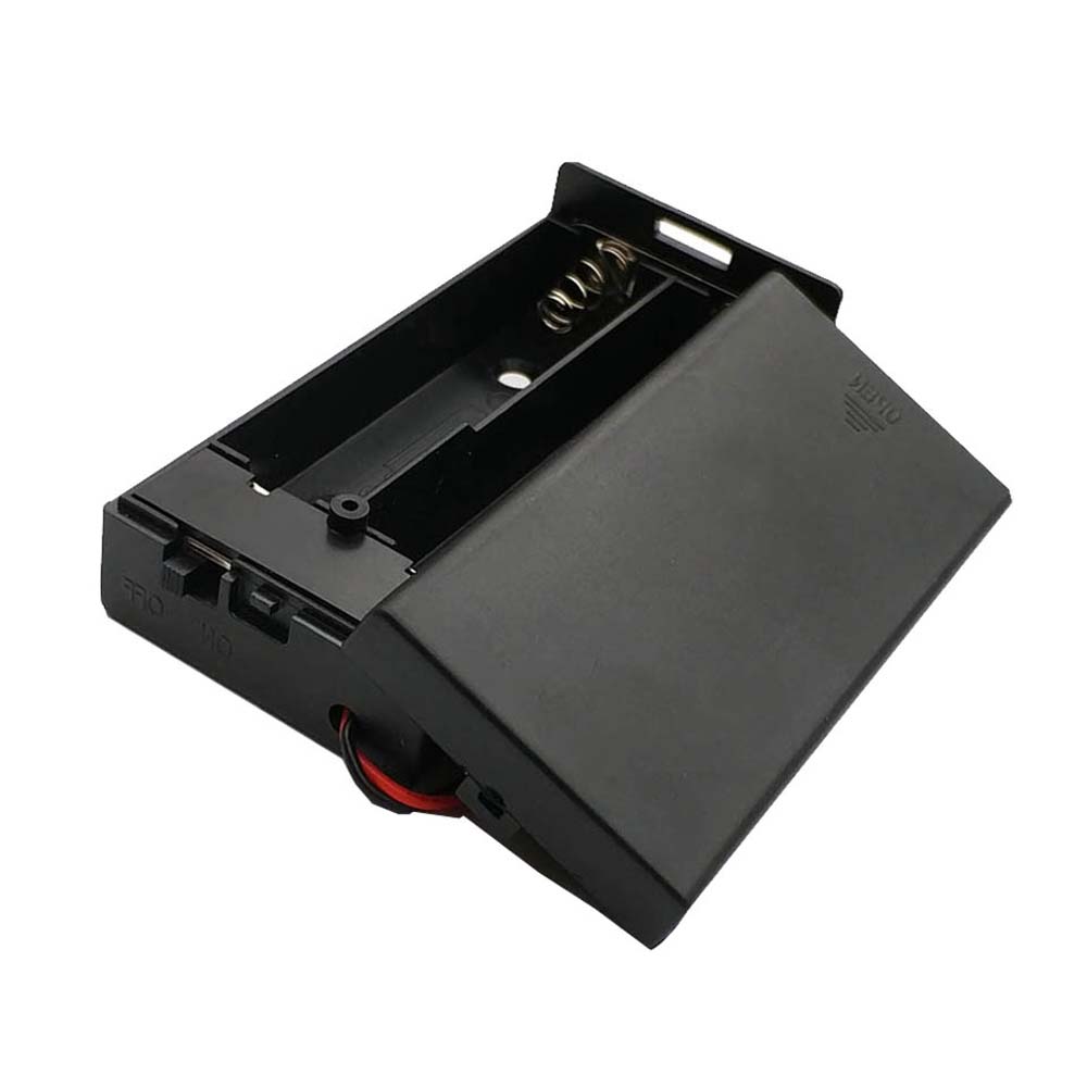 Container ABS ON/OFF Switch Storage Box Battery Storage Boxes Battery Holder 2 Slots Battery Box
