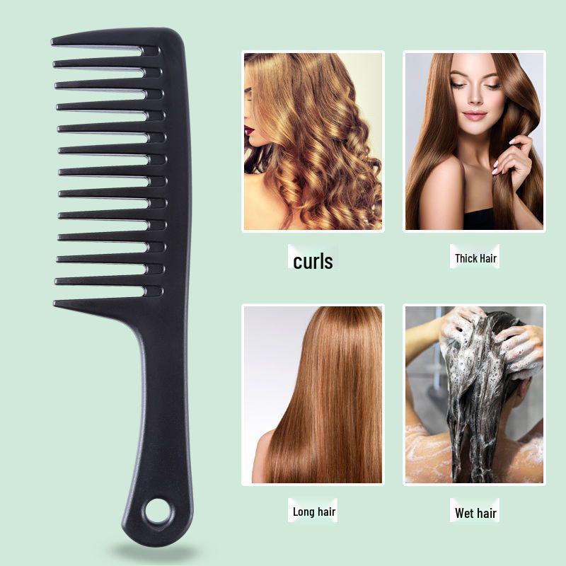 Durable Large Wide-Tooth Comb for Women's Long Hair