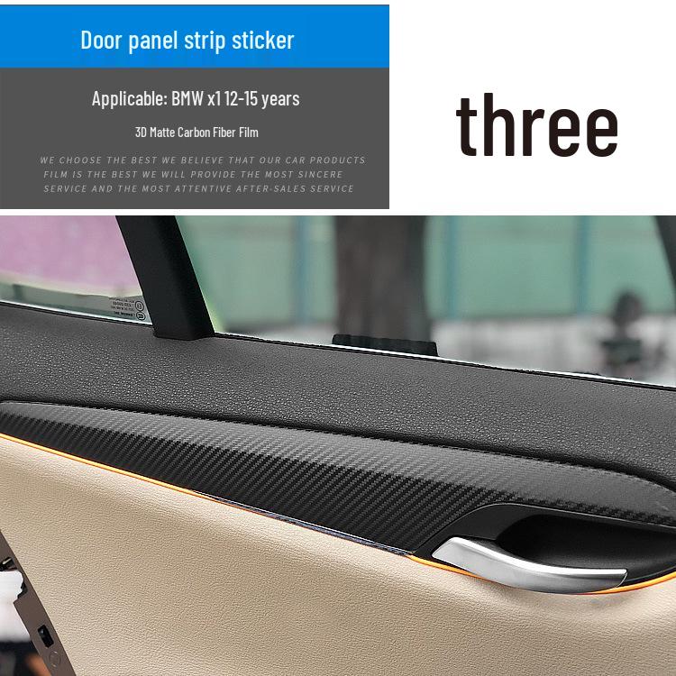 BMW X1/X2 Interior Carbon Fiber Trim Sticker (2012-2021) - Free Replacement for Damage