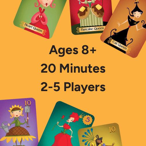Sleeping Queens: Family-friendly Card Game for Parents and Children, Perfect for Parties, Tabletop Games, and Brain Training. Complete Set, Internatio
