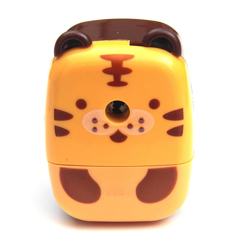 Kawaii Panda Tiger Pencil Sharpener Manual Hand Crank Pencil Cutter Sharpener Kids Gift Korean Stationery School Office Supplies