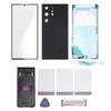 Phone Back Glass Cover Front Glass Outer Screen with Pre Installed Camera Lens Repair Tools Replacement Kit for Galaxy