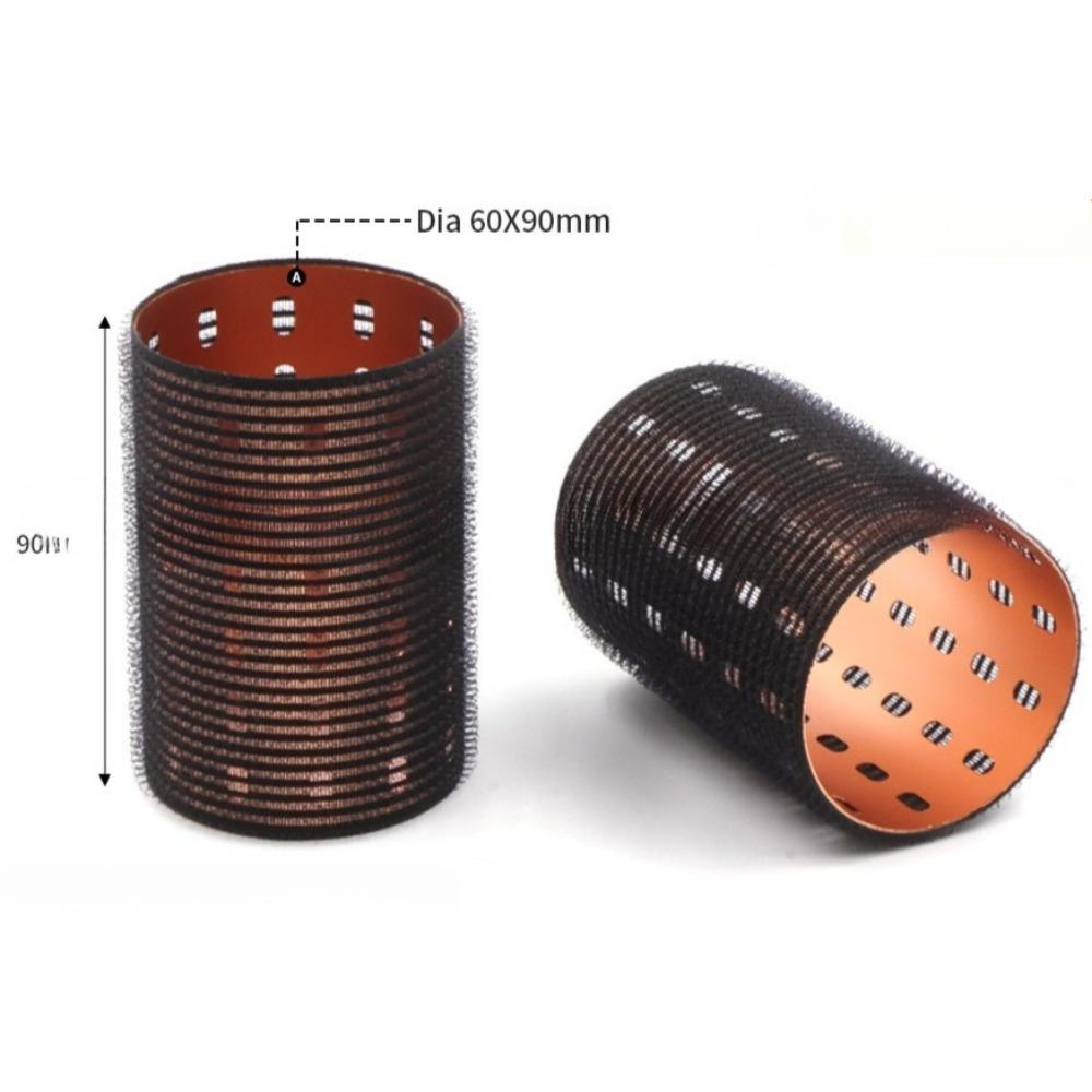 6*9 см Алюминиевый сердечник Самоклеящиеся бигуди Чистый нейлон Крючок и петля Ролики Самозахватывающие Инструменты для укладки Горячие Термообъем