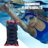 Swim Float Belt for Adult Women Inflatable Flexible Swimming Ring with Buckle Foldable Floatation Device for Open Water Practice
