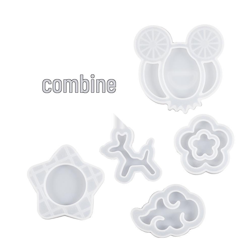 DIY Resin Mold: Pumpkin Carriage, Waffle, Circus Tent, Petals, Balloon, Rocking Horse, Dog, Quicksand