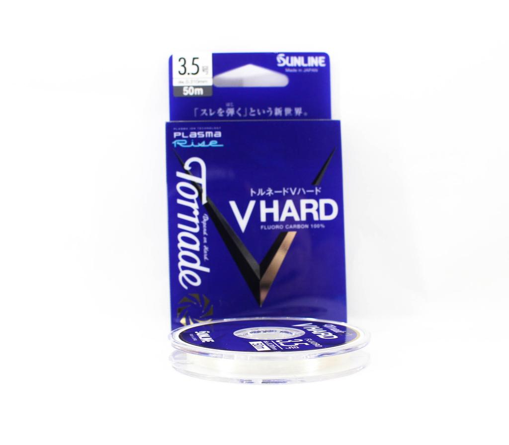 Sunline Fluorocarbon Leader Tornado V Hard Version 2 50m #3.5 14lb (3021)