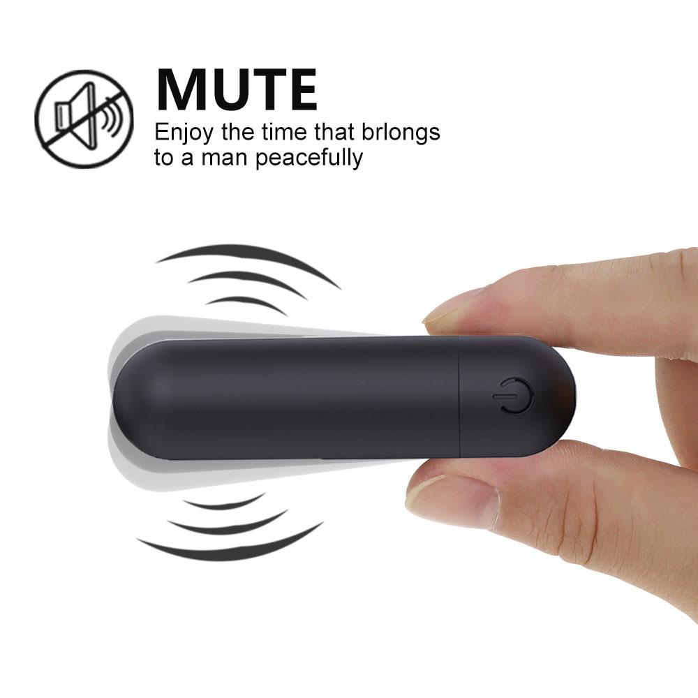 10-Mode Waterproof Mini Bullet Vibrator & Anal Massager