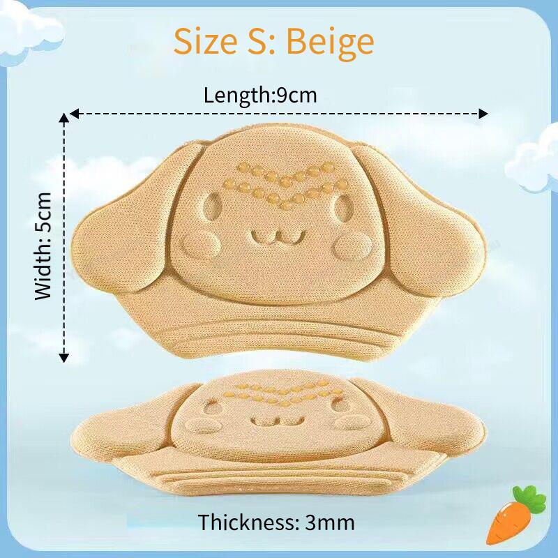 Child Heel Stickers Shoe Pads Sneaker Kids Insoles Non-slip Feet Heel Protectors Adjust Size Cushion Foot Care shoes Inserts