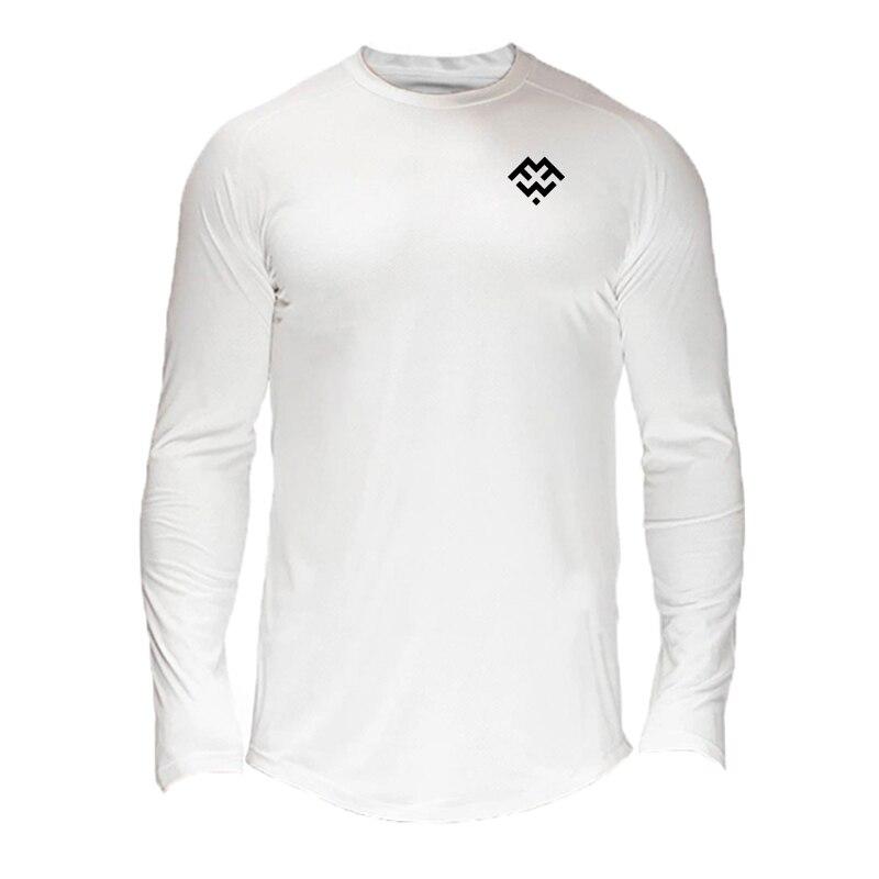 Do The Work  Men's Gym Sports Running Fitness Bodybuilding Workout Autumn Quick-drying Breathable Fashion Long-sleeved T-shirt 4 Colors