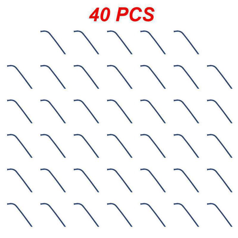 10~80PCS Straight Bent Drinking Straw Reusable Food Grade Silicone Colorful Kitchen Accessories Mug Straws Long Flexible