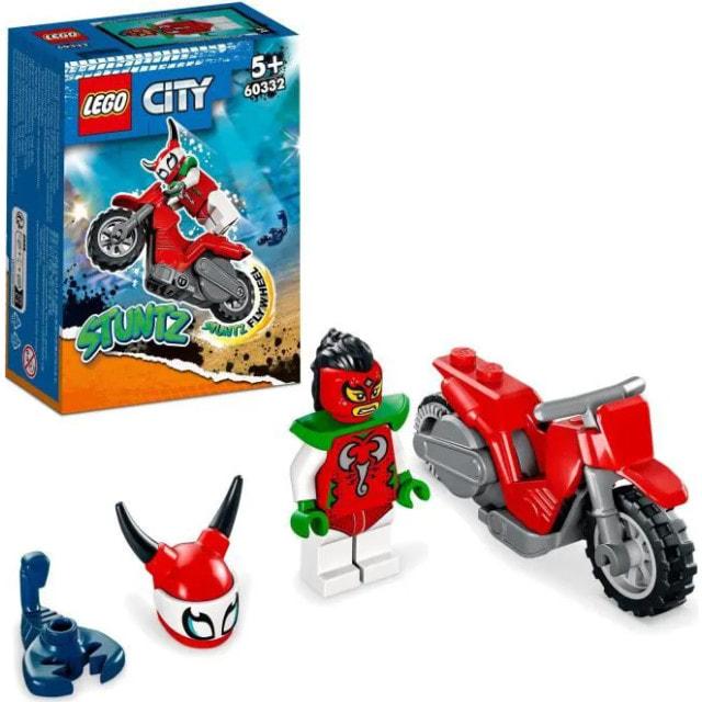

LEGO 60332 City Stuntz Das Stuntbike des rcksichtslosen Skorpions, Stuntz-Stuntfahrer-Spielzeug, Geschenk fr Kinder ab 5 Jahren