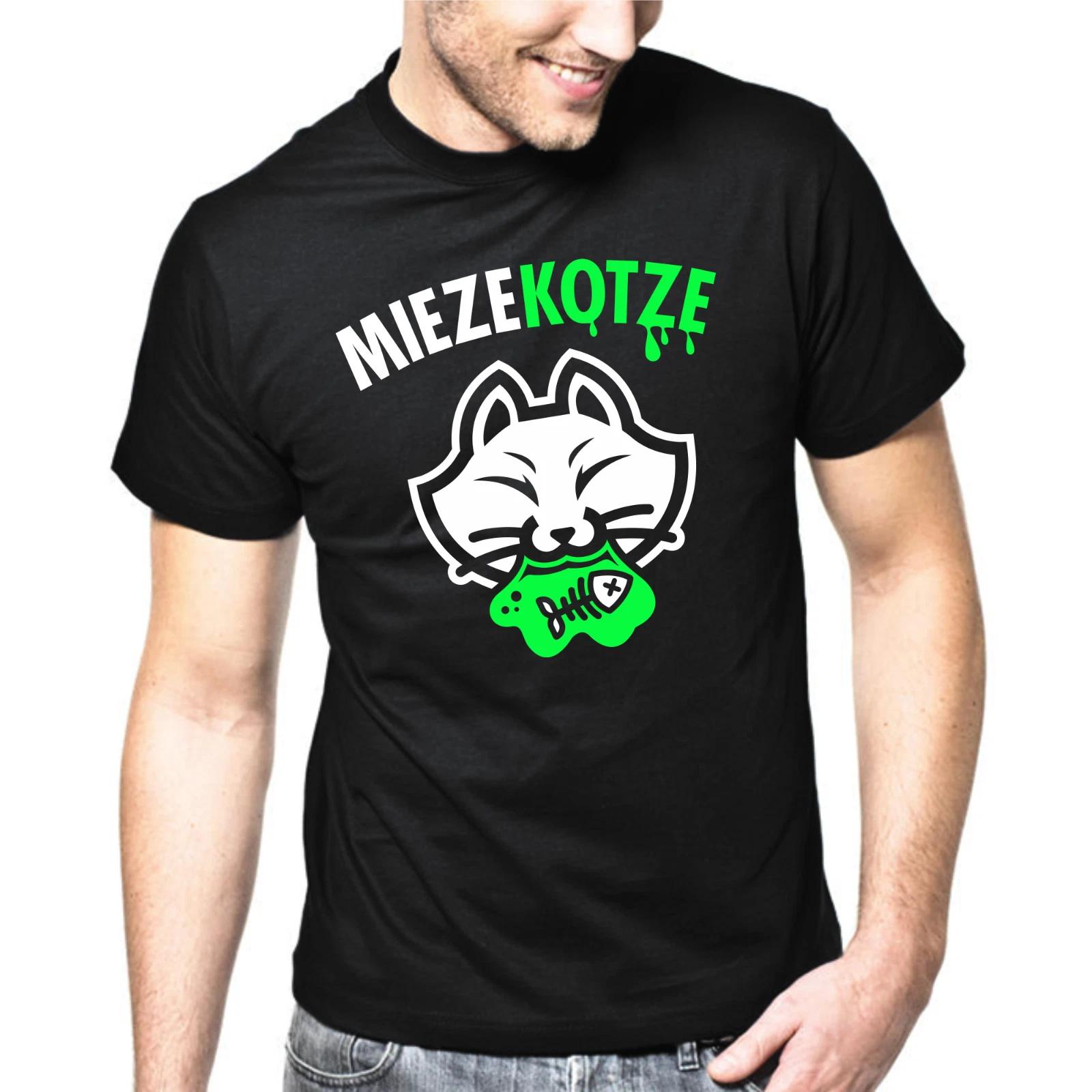 Men s and Women s T-shirts MIEZEKOTZE Miezekatze Cat Bayern Bavarian Comedy Funny Funny S