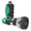 Garden Hose Spray Nozzle AntiSlip 8 Adjustable Patterns Water Sprayer Quick Connector Set(G3/4 )