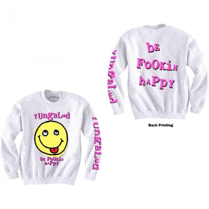 Yungblud Unisex Adult Raver Smile Sweatshirt