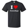 I Heart Cassadaga T-shirt - I Love Cassadaga Tee