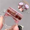 Sweetheart cat ring lip gloss is tender, pseudo-makeup, water gloss lip gloss lipstick