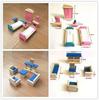 Wooden Doll Furniture Set: Mini Sofa, Cabinet, and Wardrobe for Child's Pretend Play