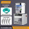 High-Power Automatic Grass & Vegetable Chopper with Bucket Feeder for Livestock
