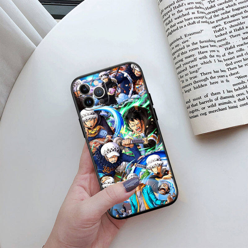 MH117 One Piece Law Phone Shell Case for iPhone 7 8 11 12 13 14 15 16 17 16E XS Pro Max XR X SE Air