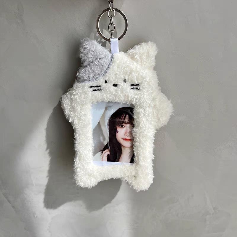 Cinnamoroll & My Melody Plush Card Holder - Ideal for Campus Meal, Bus Pass, ID, or Photos