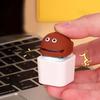 Cartoon Keyboard Fidget Keychain with Light Sound Stress Relief Portable Travel