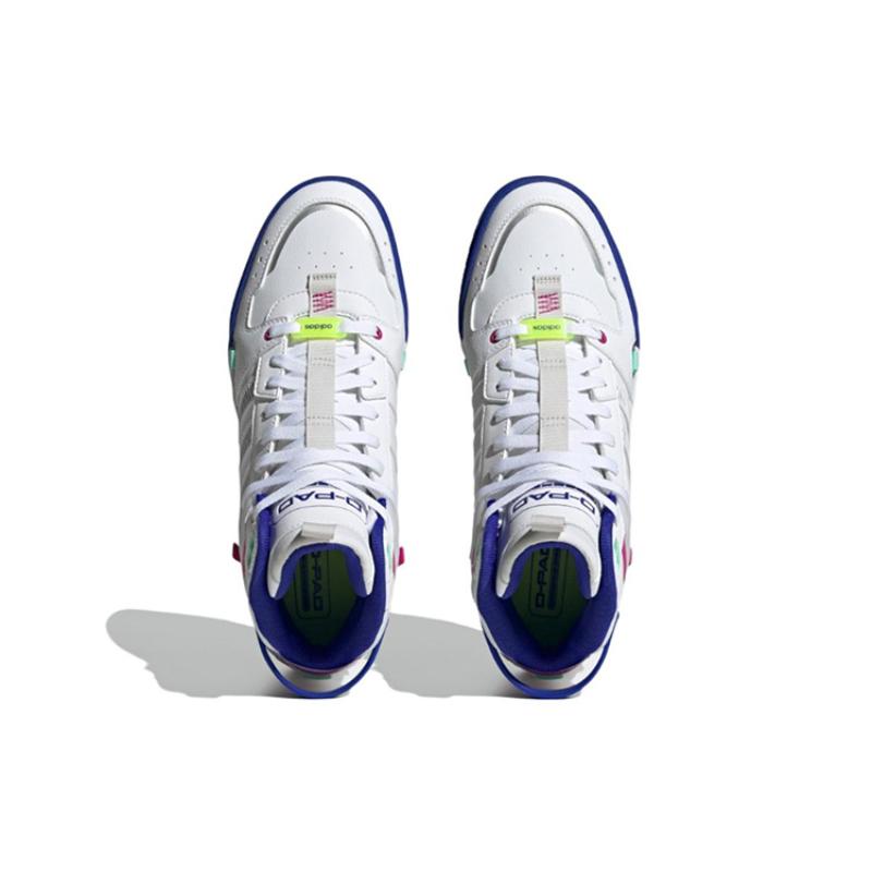 Adidas Neo D Pad 'White Blue Purple' Sneakers HQ6556
