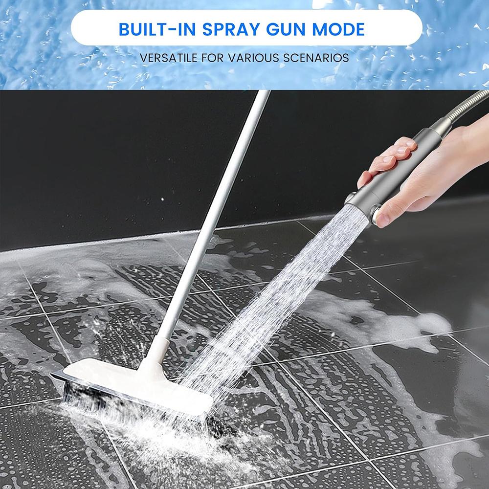High Pressure Filtered Shower Head with Handheld - Multiple Spray Modes, ON/OFF Switch, Power Wash for Hard Water & Pet Bath
