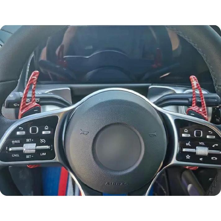 Steering Wheel Decorative Shift Paddle Gear Shifting Module Fits Mercedes-Benz A B C S Class & Vito Stylish Car Interior