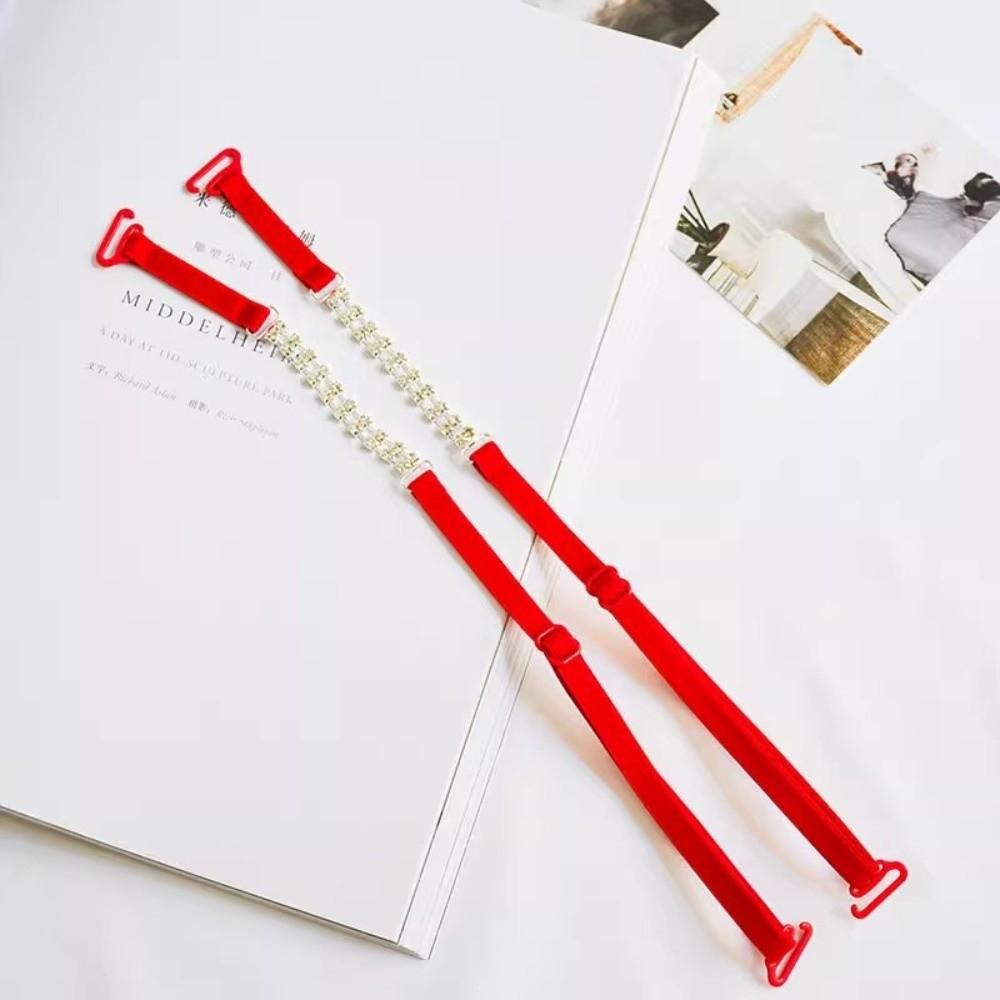 High Stretch Rhinestone Bra Straps Anti-Slip Invisible Strap Sexy Undershoulder Strap  Women