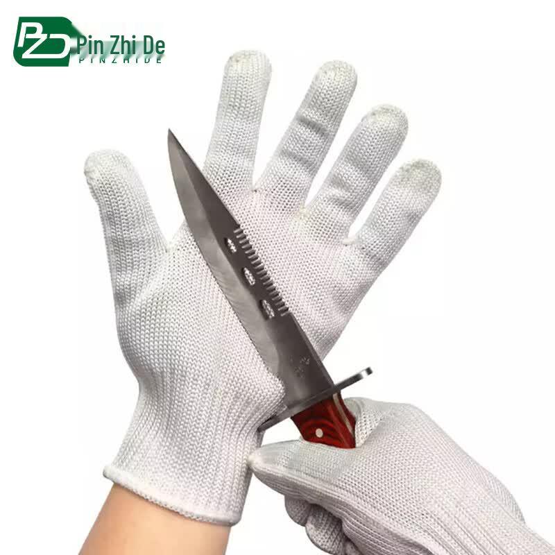 PZide Steel Wire Cut-Resistant Work Gloves