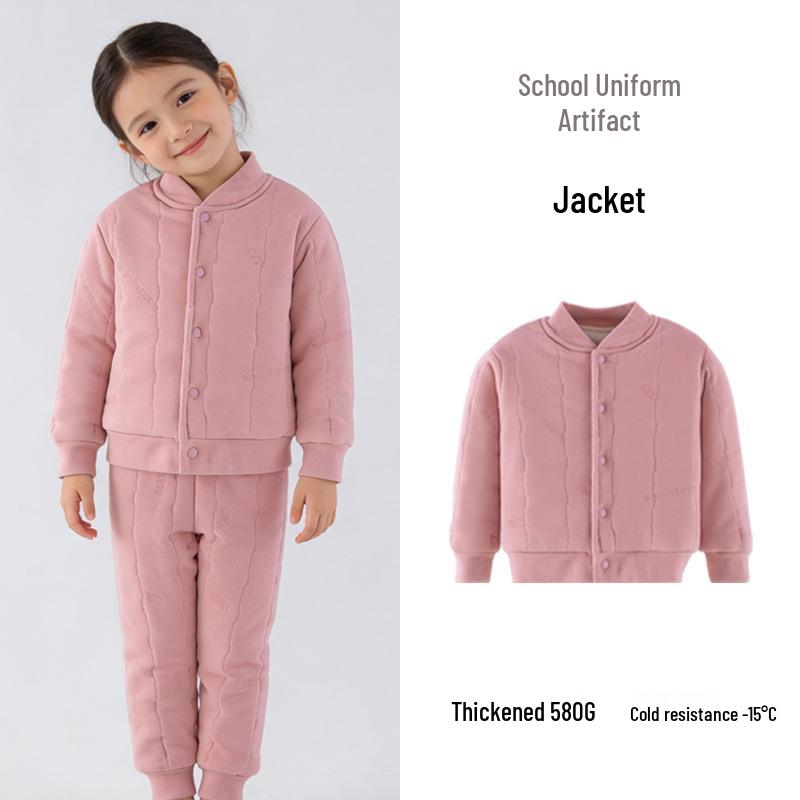 Teen School Uniform Essential: Three-Layer Wool Lining, Warm Winter Jacket for Boys & Girls.