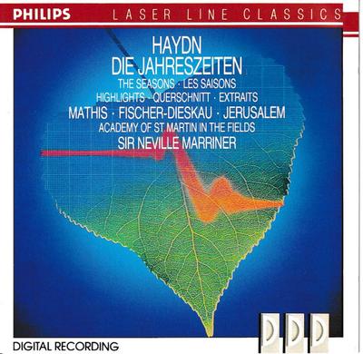 CD MATHIS EDITH (SOPRANO), JERUSALEM S - Stagioni HobXXI/3 (1799 1801) (sel) 4326172 Philips 1991 Europe Classical Used