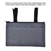 Waterproof Mobility Scooter Armrest Bag   Wheelchair Shopping Travel Storage Bag Black