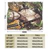 Zoros Vintage Tattoo Ornament Art Flannel Blanket Autumn Warm Throw Blanket for Kids Living Room Comfortable Sofa Bed Cover