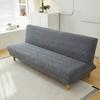 Armless Jacquard Sofa Bed Cover Elastic Soft Folding Sofa Covers Without Armrests  Couch Sofa Protection Suitable For 2-3 Seater