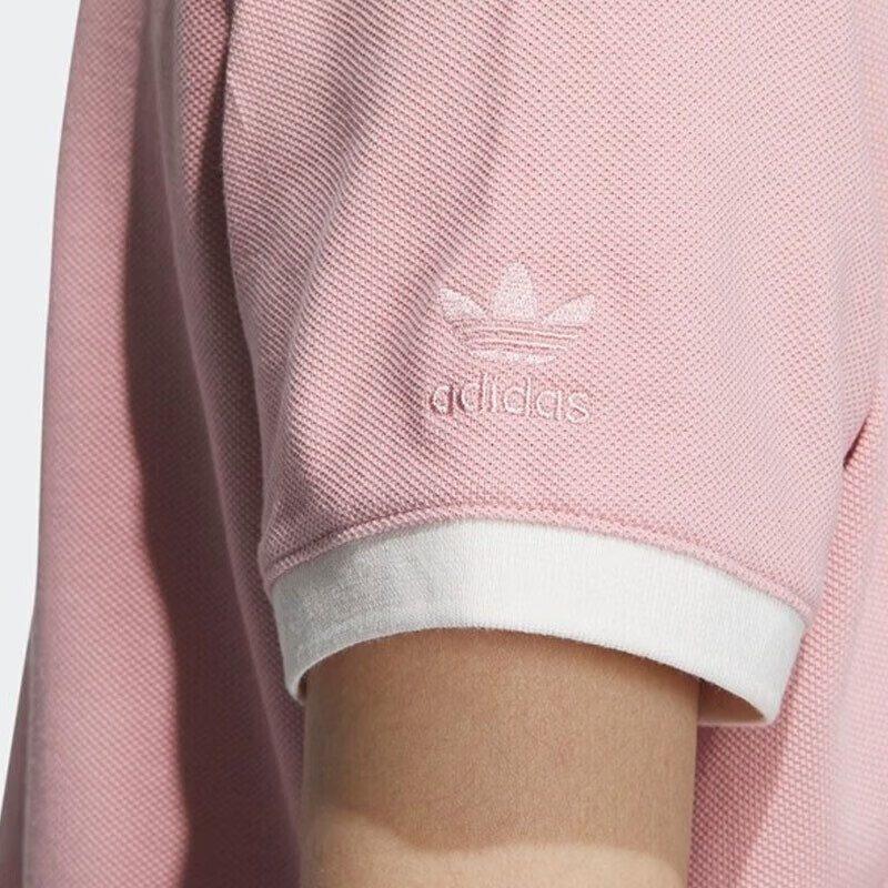 Adidas Originals Polo Shirt Women's Miracle Purple Pink IP1778